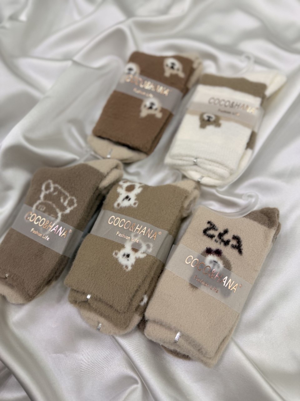 جوراب خرسی پشمی