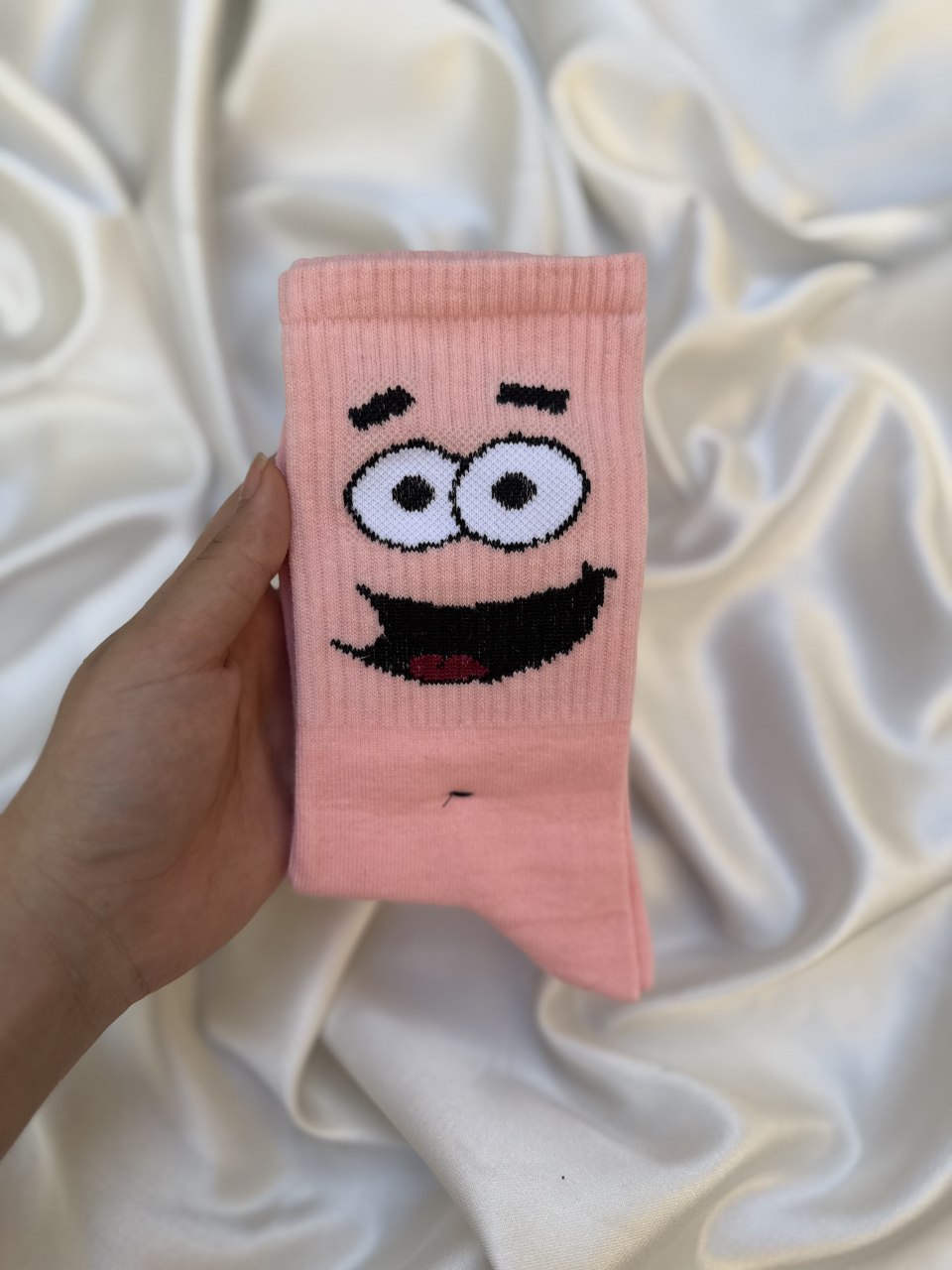 جوراب طرح دار ساق بلند صورت پاتریک