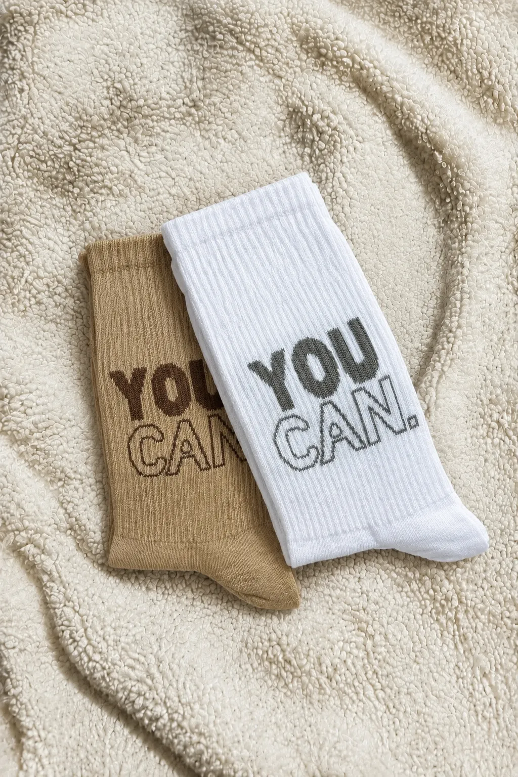 جوراب ساق بلند طرح You can اسپرت